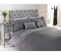 Rapport Duvet Ensemble de housse de couette Literie Rose et ruban surélevés Polycoton, coton et polyester