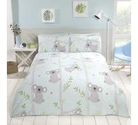 Rapport Home Fun Koala - Parure de lit en Polyester - Multicolore - Dimensions : 2 Places (200 x 200 cm)