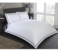 Rapport Home Mayfair Parure de lit de Luxe avec Housse de Couette et taies d'oreiller Oxford (lit Double)