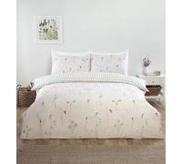 Rapport Home Niamh Parure de lit Double en Microfibre avec Housse de Couette, Drap-Housse et taies d'oreiller Assorties