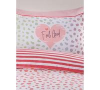 Rapport Home Parure de lit Dalmatien, Polycoton, Rose, Double