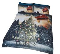 Rapport Northern Lights Ensemble Housse de Couette Multicolore, King
