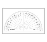 Rapporteur 1/2 Cercle Degrés Ø 10 Cm