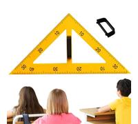 Rapporteur De Tableau Blanc Pour Enseignant - Équerre D'angle Pour Tracé Et Dessin | Grande Règle pour les Enseignants - pour l'École, les Cours de Mathématiques, la Salle de Classe, le Tableau Noir,