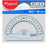 Maped Rapporteur géométrique 180° plastique recyclé base 12 cm
