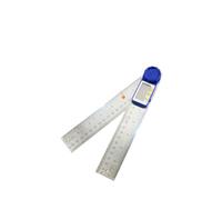 Rapporteur, goniomètre numérique, jauge d'angle numérique électronique, chercheur d'angle, règle d'angle en métal, jauge d'angle numérique, outils de menuiserie (Protractor Steel P2)