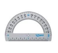 Rapporteur maped 180 degrés 12cm embouts protect system anti-bruit aluminium anodisé résistance optimale