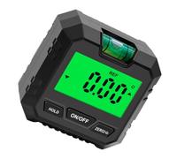 Rapporteur Numérique Noir, Mesure D’angle, Niveau Électronique | Mesure Relative Multi-usage, Maintien des Données, Réponse Rapide, Plage 4x90° et 2x180°