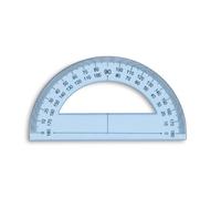 Rapporteur plastique incassable 180° 12 cm