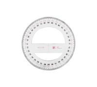 Rapporteur rond complet de 10 cm, outils de mesure en plastique à 360 degrés, mathématiques organiques, demi-cercle, rapporteur de dessin de gabarit, outil de conception, règle