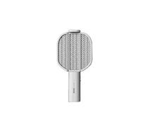 Raquette Anti-moustique Electrique Repliable FONGWAN Tapette Tue Mouches Filet de protection d'isolation - Blanc