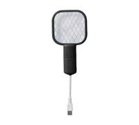 Raquette électrique tue-mouches Raquette électrique tue-insectes | Lampe avec grille de sécurité pour intérieur extérieur, jardin, terrasse, camping, cuisine, chambre