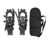 Raquettes à neige 3 en 1 - vidaXL - Argent et Noir - Aluminium et HDPE - 63x21 cm - 1,98 kg - Réglable de 38 à 48