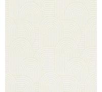 Rasch 634136 Papier peint intissé Vintage Rétro 0.53 x 10.05 m Beige