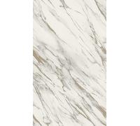 Rasch Papier peint 200126 - Papier peint clair aspect marbré - Blanc et doré - 10,05 x 0,53 m (L x l)