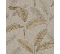papier peint en papier 200324 papier peint Botanical Jungle 53 x 1005 cm Rasch Selection Beige