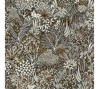 Rasch Symphony 866117 Papier peint intissé avec forêt en noir, blanc, beige et vert-marron, 10,05 m x 0,53 m (L x l)