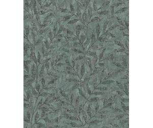 Rasch WTD 315042 Papier peint non tissé Vert Motif feuilles de la collection Factory V