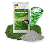 RasenHerz Sable pour gazon Pour un gazon dense et vert petigi | 150 kg pour 600 m², Amendement du sol, Nutriments, Diabas, Entretien du gazon