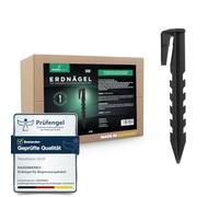 RASENWERK® - Clous pour câble délimitation pour robot tondeuse - 500 pcs - ancrages forme brevetée - piquets pour câble déli. - compatibles avec Gardena, Husqvarna, Worx, Bosch et AL-KO, etc.