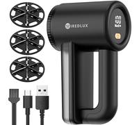 Rasoir Anti Bouloche Électrique WiredLux - Machine Anti Peluche Rechargeable pour Vêtement & Maison - Appareil Coupe Bouloches à 3 Vitesses, Lame à 6 Branches, Dual Protection