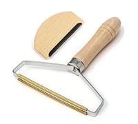 Rasoir Anti Bouloches Lot de 2 Décapant de Peluches, Peigne en Cachemire, Brosse Anti Poil Manuelle pour Soins De Pull Cachemire Vêtements Outil Enlever Boulochesdes Vetements