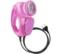 Rasoir Electrique Anti-Bouloches et Peluches Lames et Grille en Acier Inoxydable Rose