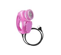 Rasoir Electrique Anti-Bouloches et Peluches Lames et Grille en Acier Inoxydable Rose