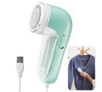 Rasoir électrique pour tissu, Épilateur à peluches pour vêtements, Épilateur électrique à 3 lames, Épilateur à boulochage pour pull, Convient pour enlever les peluches, les boulochages des vêtements, 