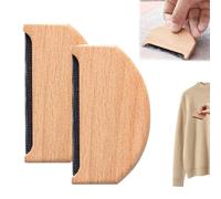 Rasoirs Anti Bouloches, 2Pièces Peigne En Cachemire Peigne En Laine Rasoir, Grattoir Manuel Lavable, Mini Brosse À Cachemire Portable Pour Boulochage Vêtements Tricotés Écharpes En Laine Autres Tissus
