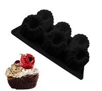 Raspberry Mold - 3D Raspberry Shape Chocolate Mould - 6 Cavity Fruit Pastry Molds - Home Kitchen Baking Pastry Bakery Restaurant Cafe