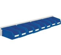 RasterPlan Jeu de bacs à bec H100xL920xP180mm tôle d'acier/polyéthylène bleu 8xGr.7 - 4202.51.5213
