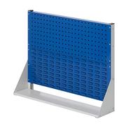 RasterPlan Panneau de réglage double face H760 x L1000 x P240 mm RAL 7035/5010-1 plaque perforée -