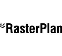 RasterPlan Plaque perforée L450xL500mm gris - 4001.00.0508