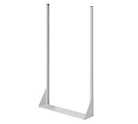 RasterPlan RAL 7035 Module de réglage mural 5 H1790 x L1000 x P240 mm RAL 7035 monoface sans plaques