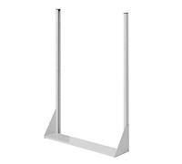 RasterPlan RAL 7035 Module de réglage pour mur de position 4 H1450 x 1000 x 240 mm RAL 7035 monoface sans plaques
