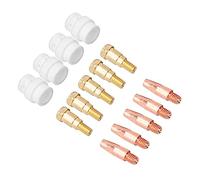 RASTKY 14pcs Contact Tip Set for 24KD MIG Welding - Superior Performance | Installation élevée et facile, compatible avec 24KD, diffuseur de gaz et kit de support pour le soudage MIG