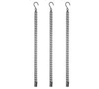 RASTKY Chaînes Suspendues Pots de Fleurs 3 Pcs Jardinière Jardinière de Fleurs Panier de Fleuris
