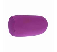 RASTKY Mini Coussin de Dos en Microbilles, Oreiller en Rouleau, Soutien du Cou, Confortable pour Les Voyages, la Maison, Le Canapé-lit, Excellent Compagnon (Purple)