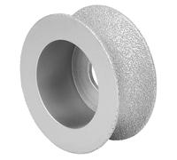 RASTKY Roue de Broyage en Diamant 7,3 Cm Roue de Broyage brasé (Meule concave 2.5)
