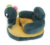 RASTKY Siège de Sol Portable pour bébé, Chaise Assise à Angle Réglable pour bébé, Chaise Longue en Peluche Douce pour L'intérieur, pour une Croissance Saine (GREEN)