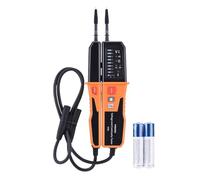 RASTKY Testeur de Tension Multifonction avec Construction Robuste Classée IP65 pour la Mesure de Tension AC DC et les Contrôles de continuité, Outil Essentiel pour les électriciens, Testeur CAT IV