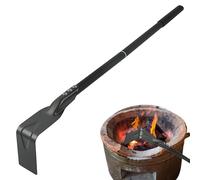 Râteau à cendres pour four à pizza,Grattoir à cendres à long manche | Outil de de râteau de charbon de bois de BBQ, accessoires de four de pizza de gril de bouilloire de charbon de bois