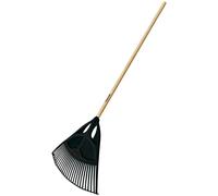 Râteau à feuilles 27 dents plates Fiskars tête extra large 65 cm vert