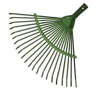 Bradas Balai à feuilles sans manche en métal 22 dents vert