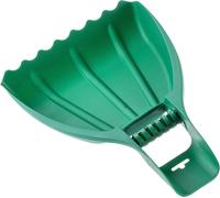Râteau à feuilles - Râteau à main avec griffes - Plastique - Poignées ergonomiques - Ramassage rapide des feuilles - Jardin