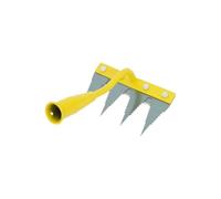 Râteau à gazon de jardin Râteau niveleur à intensif | Outil arrache-pour gazon Parterres de fleurs, serres, pépinières, vergers, fermes, espaces extérieurs, jardins, pelouses,
