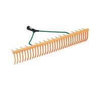 Râteau à gazon PP sans manche Kerbl Jaune 32/16 dents