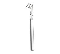 Râteau à pelouse, outil de jardin en acier inoxydable avec long râteau en métal robuste et cultivateur manuel, pour désherber, creuser, ameublir le sol, extérieur, jardin, feuilles, , feutre