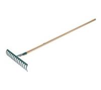 Râteau batipro 16 dents droites manche em pefc 100% - LEBORGNE - 376112 Bois G